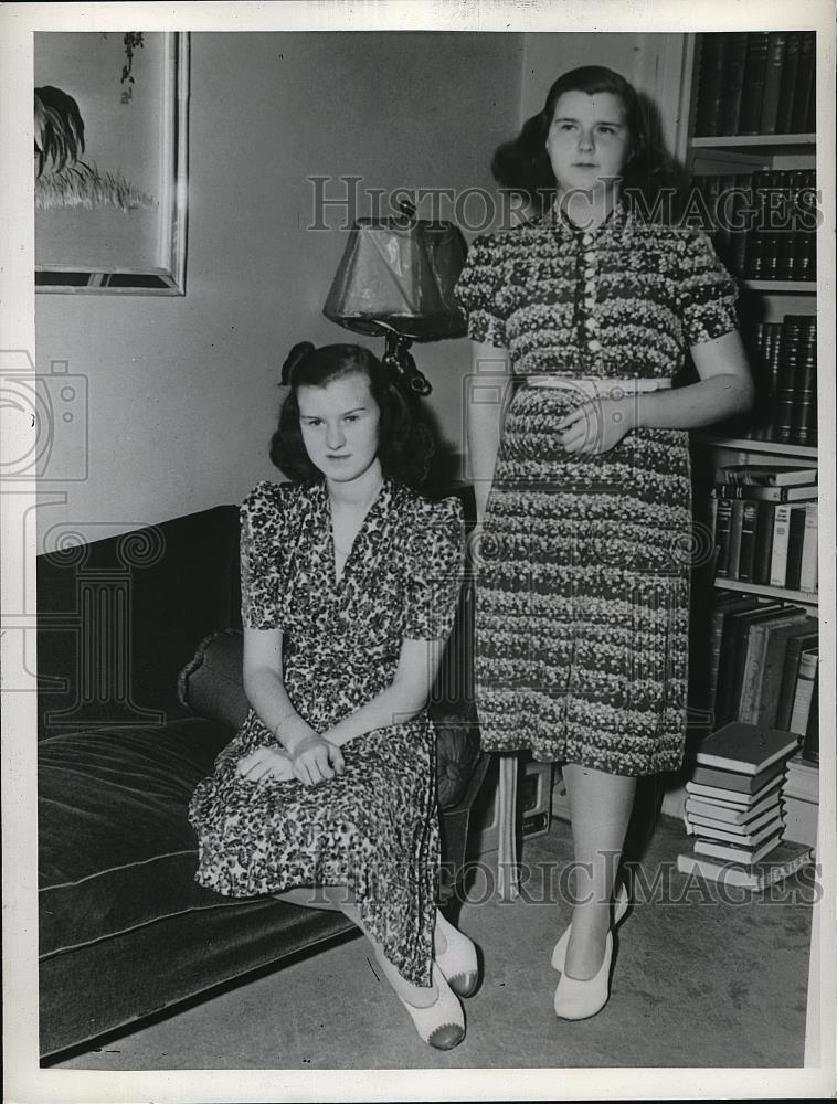 1939 Press Photo Bettsy Farley, Anne Farley, Wife of E.J. Hickey - Historic Images