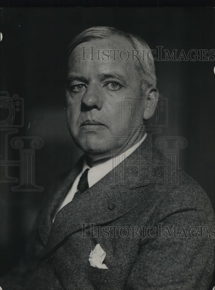 1923 Press Photo Charles H. Fullaway Assistant Director of US Savings System - Historic Images