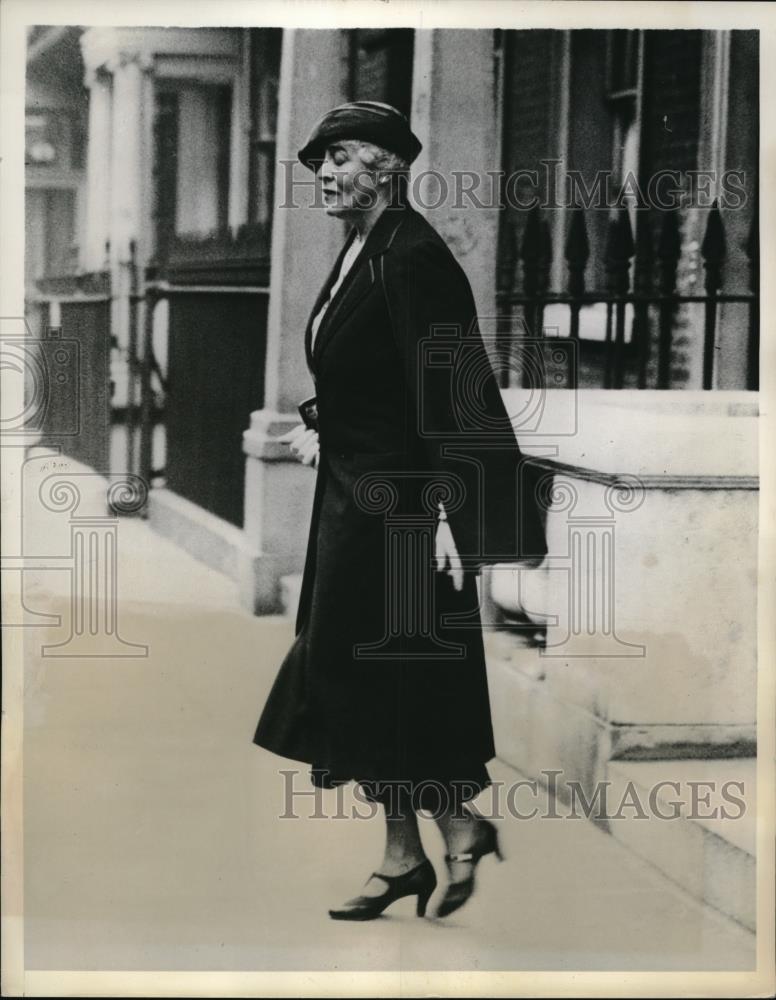 1934 Press Photo Hon. Ruth Bryan owen Us Minister to Denmark - Historic Images