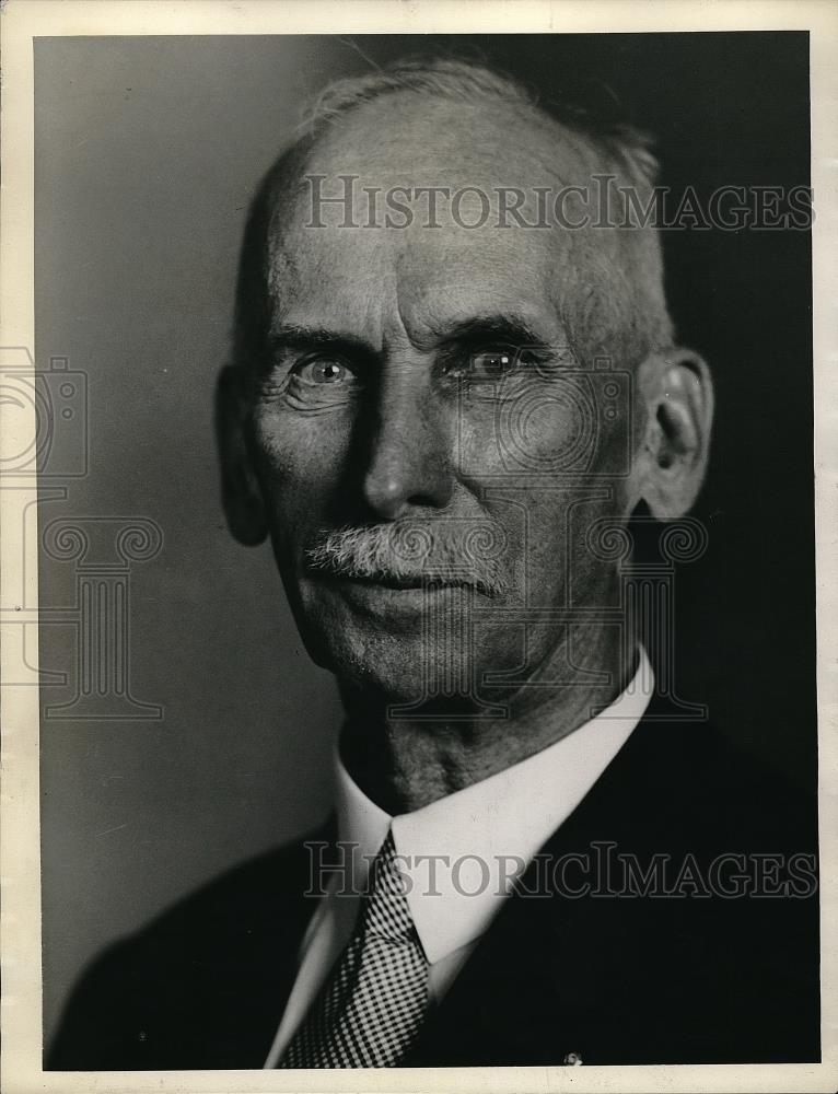 1934 Press Photo W.D. Fraser of Ashbury. - Historic Images