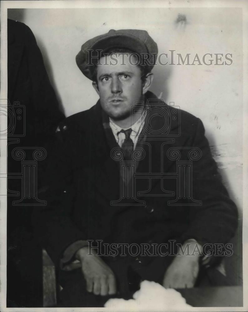 1930 Press Photo William Luckner, suspect in slaying of Agnes Lavander, Chicago - Historic Images