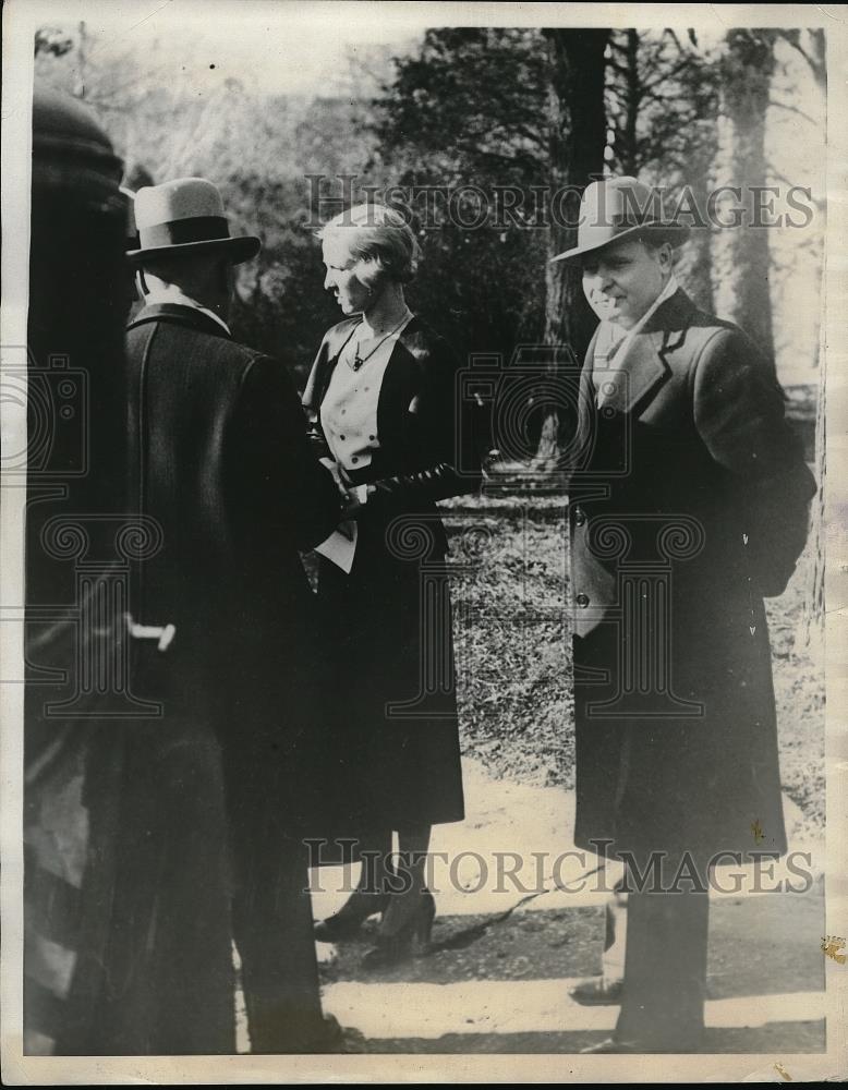 1931 Press Photo Mrs Nell Quinlan Donnelly Millionaire Kidnapped Being Held Ran - Historic Images