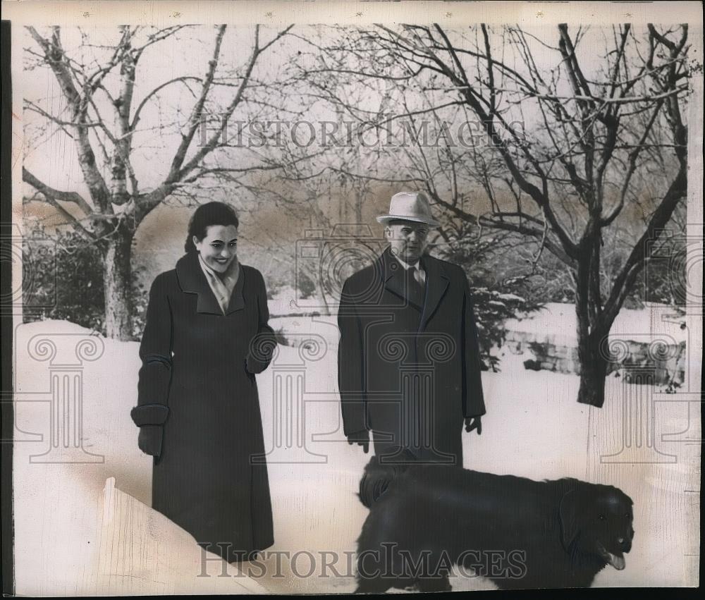 1954 Press Photo Marshal Tito Communist Yugolsavia - Historic Images