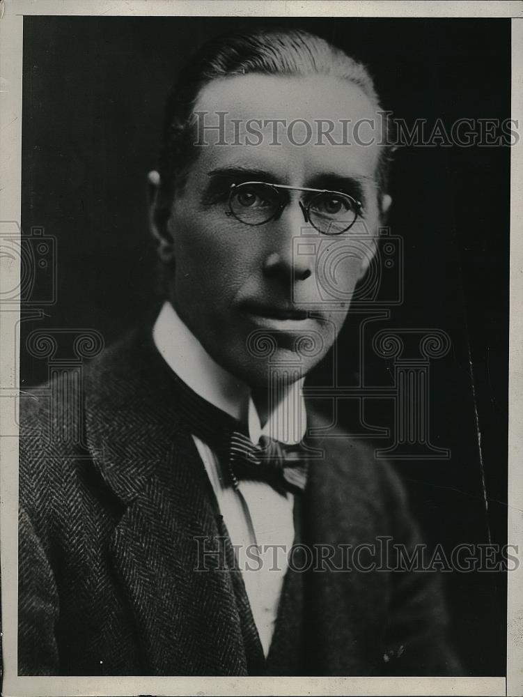 1932 Press Photo Warwich Deeping, Author - Historic Images