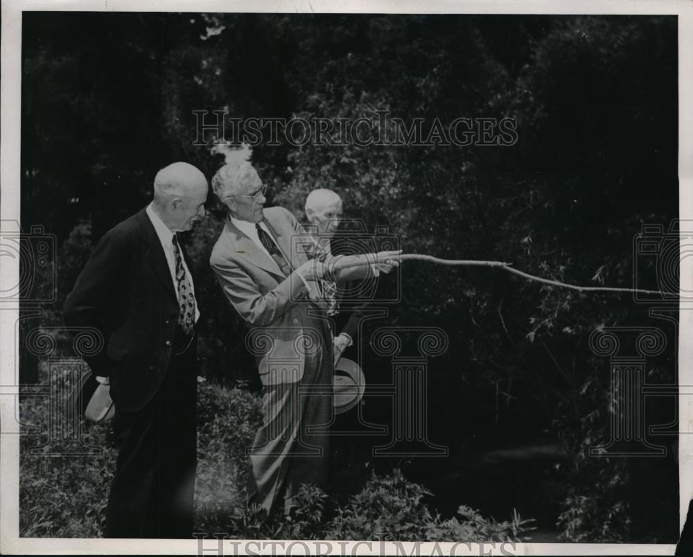 1939 Press Photo Dr. Francis Townsend Walter Stuckey, T.J. Patterson - Historic Images