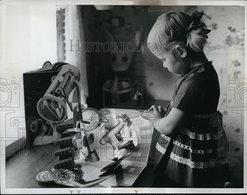 1961 Press Photo Ulrika Lindmarker, daughter of Swedis correspondent in Moscow - Historic Images