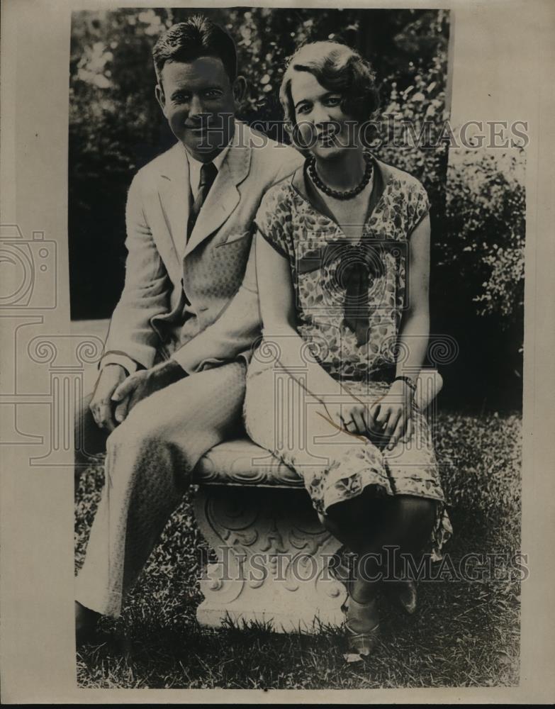 1932 Press Photo Ad Lindsey and Wife from Meislinger - nes00710 - Historic Images