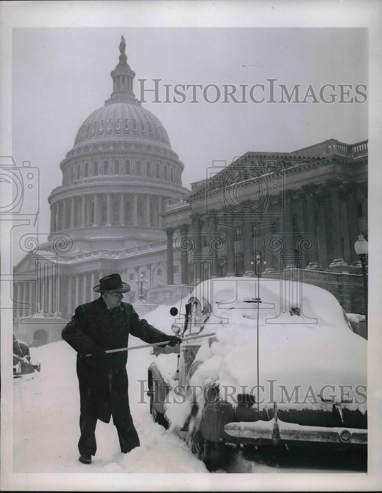 1945 Press Photo Washington D.C. Senator Allen J. Ellender - Historic Images