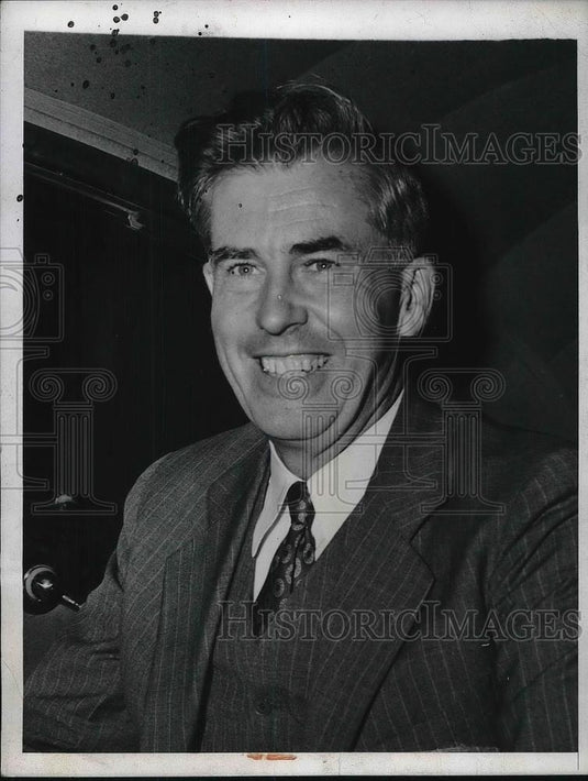 1941 Press Photo Vice President Henry A Wallace has 53rd Birthday - Historic Images