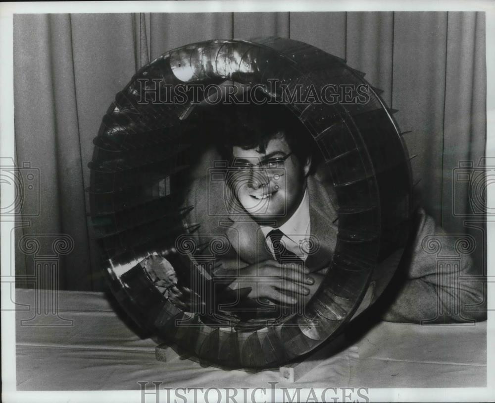 1969 Press Photo Submarine Designed to Catch Herring in a Net - Historic Images