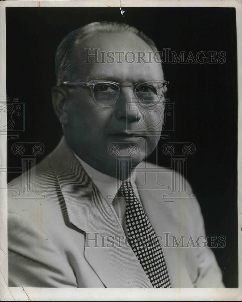 1951 Press Photo Fred R. Zeller - Historic Images