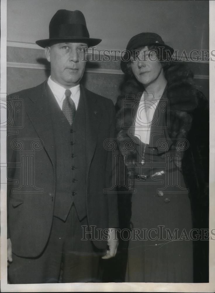 1934 Press Photo James Wagner and his - Historic Images