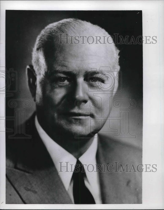 1957 Press Photo Edward Plunket Taylor , Canadian financier - neb40059 - Historic Images