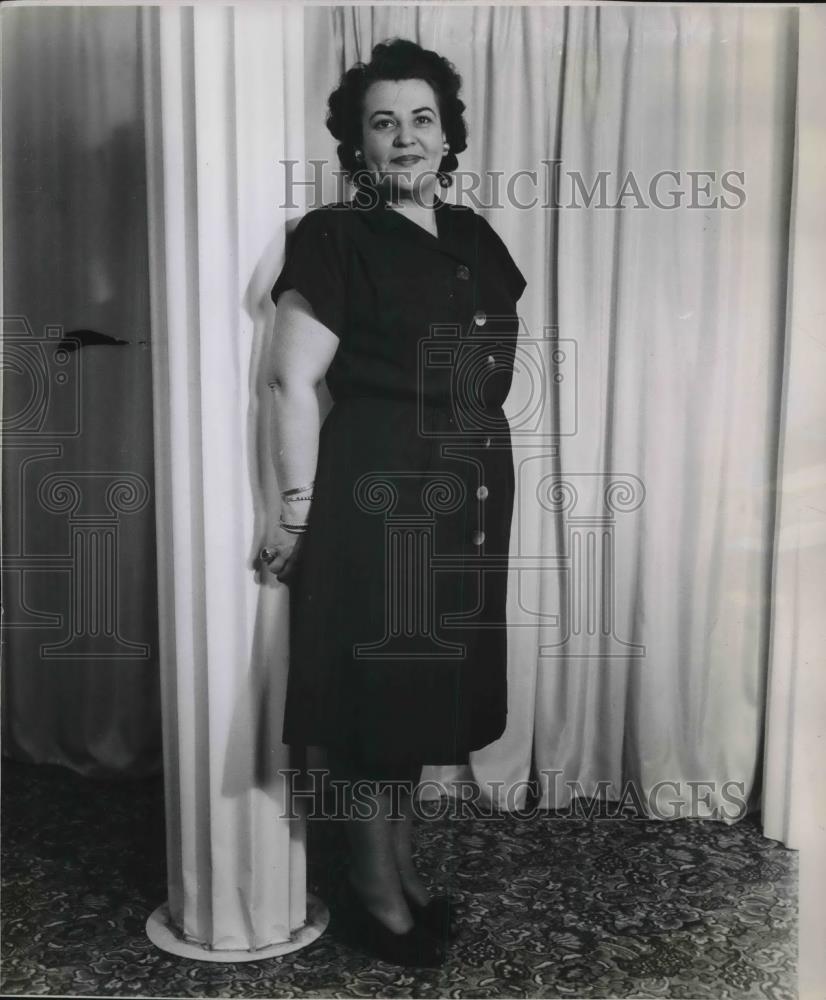 1947 Press Photo Mrs. Florence Gracie from Cambridge Ohio, Police Thought Dead - Historic Images