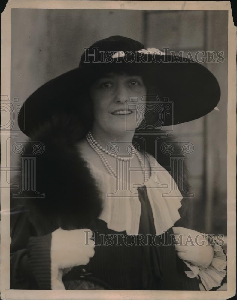 1922 Press Photo Mrs. J. WM Randolph Hearst - neb38609 - Historic Images