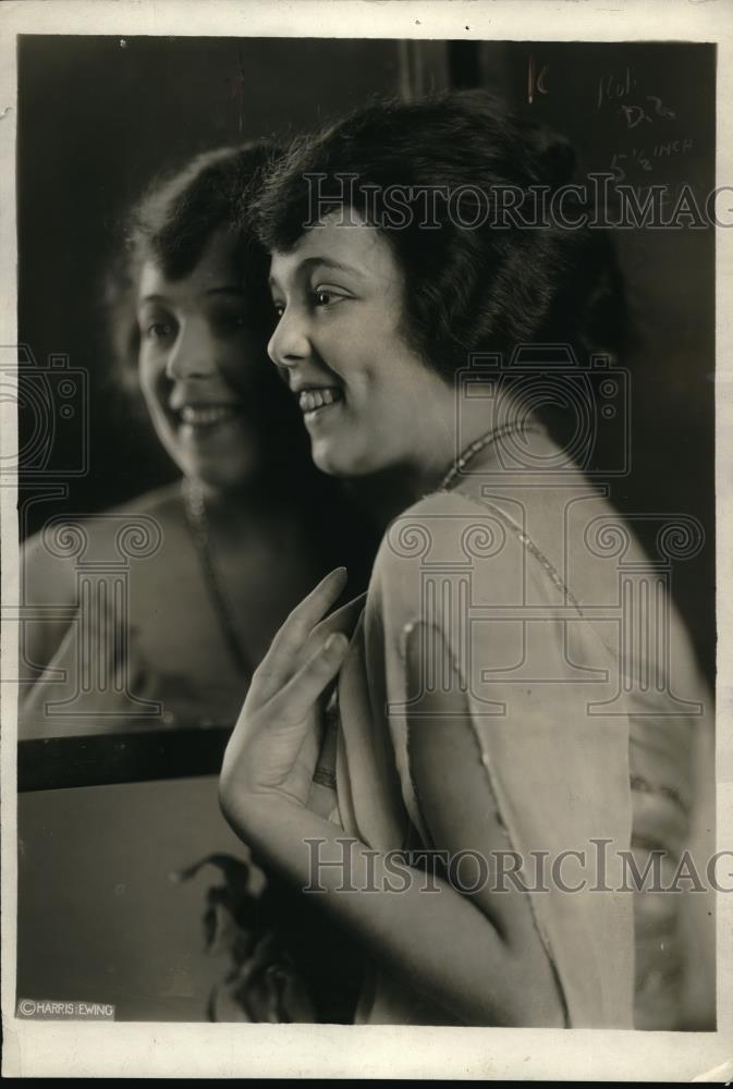 1921 Press Photo Graciela Martin Rivero, daughter of Cuban minister to Mexico - Historic Images