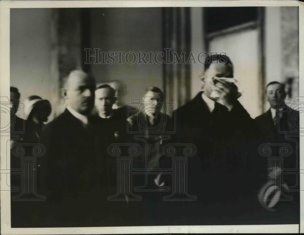 1931 Press Photo NYC trial of Harry Schlitten for murder of V. Gordon - Historic Images