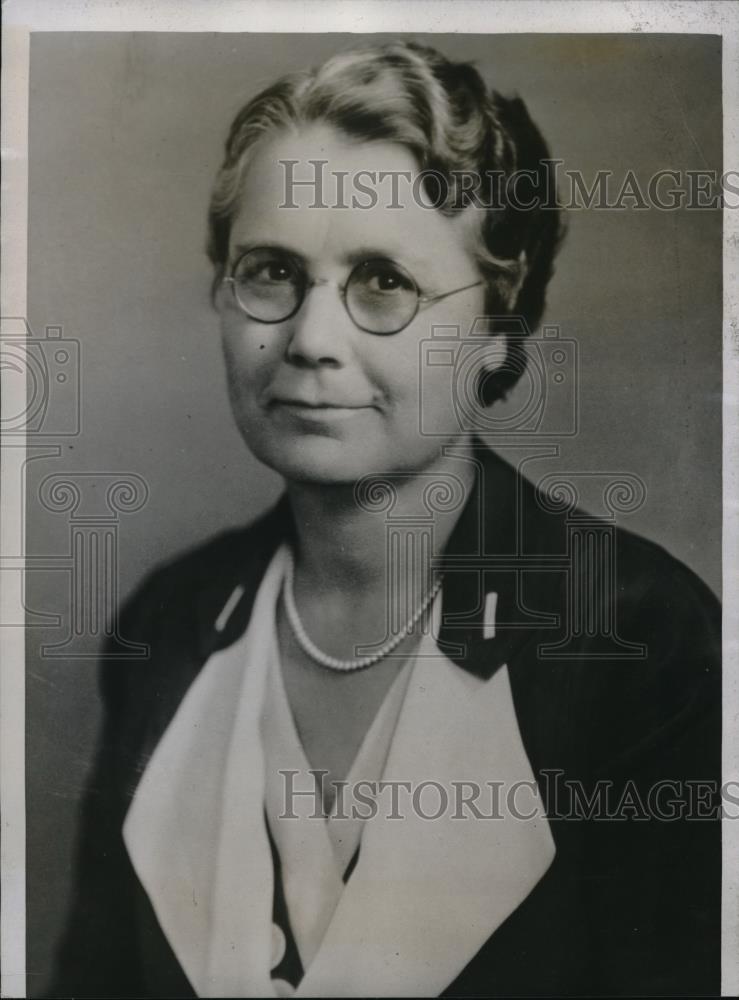1934 Press Photo Mrs. N. S. Griggs of Mother-in-law club of Amarillo Texas - Historic Images