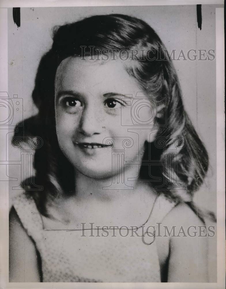 1946 Press Photo Madeline Toby Tobias Kansas City Disappeared from her home - Historic Images