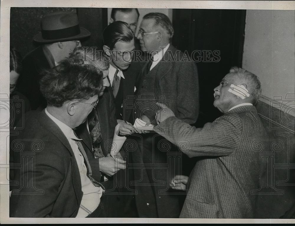 1934 Press Photo EP Adler Newspaper Publisher &amp; Banker from Iowa - neb43693 - Historic Images