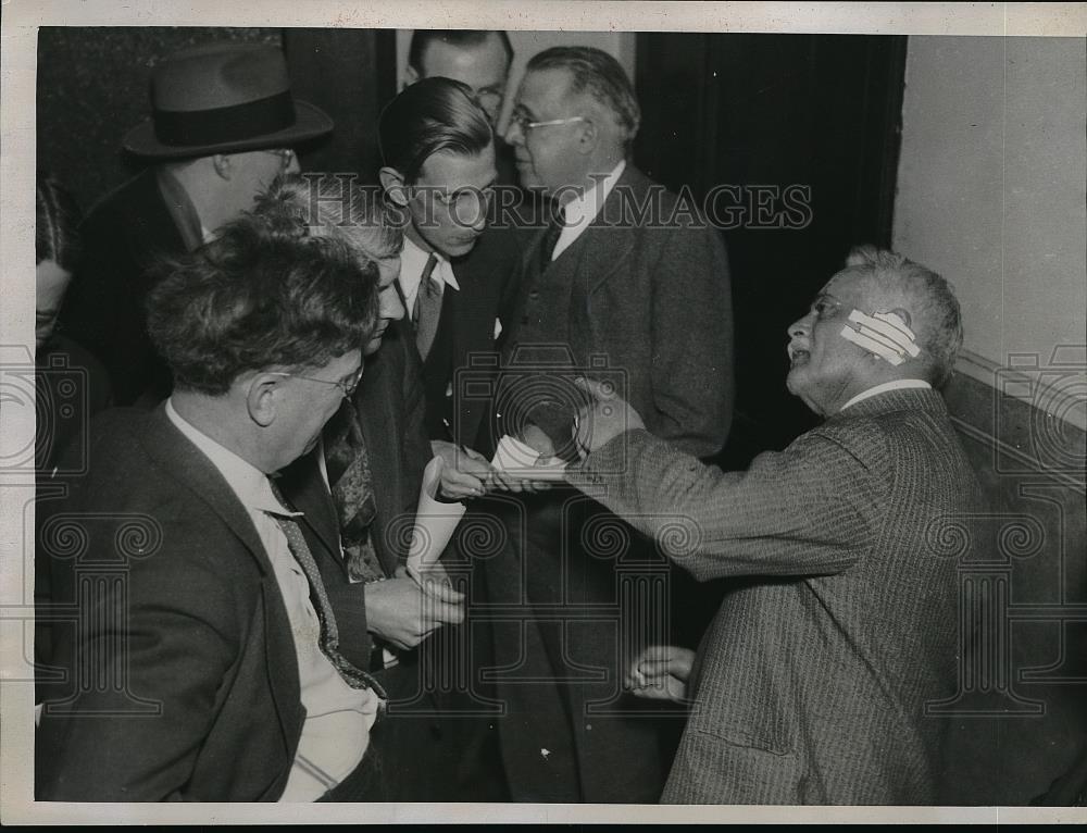 1934 Press Photo EP Adler Newspaper Publisher & Banker from Iowa - neb43693 - Historic Images