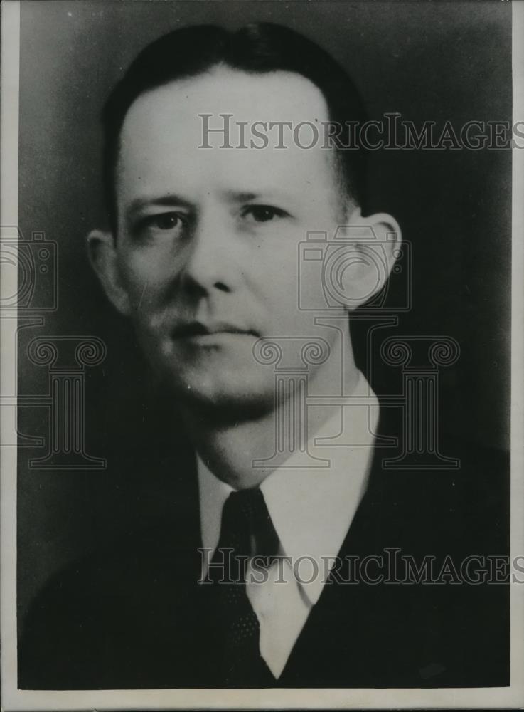 1933 Press Photo Brooks hays LIttle Rock Labor Dept. Washington D.C. - neb44613 - Historic Images