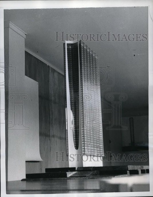 1959 Press Photo Paris Montparnasse railroad station - Historic Images
