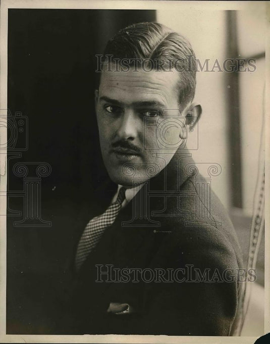 1922 Press Photo Mr Lee Trentholm - neb09903 - Historic Images