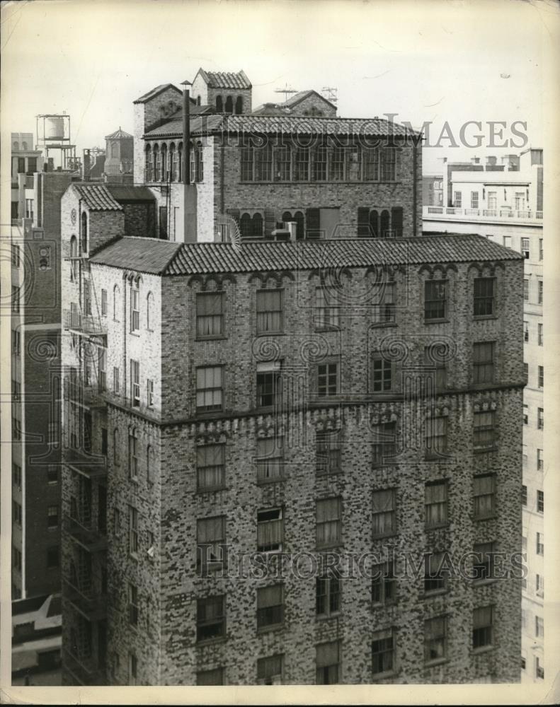 1931 Press Photo Fairchild Penthouse At 989 Park Avenue - nea90223 - Historic Images