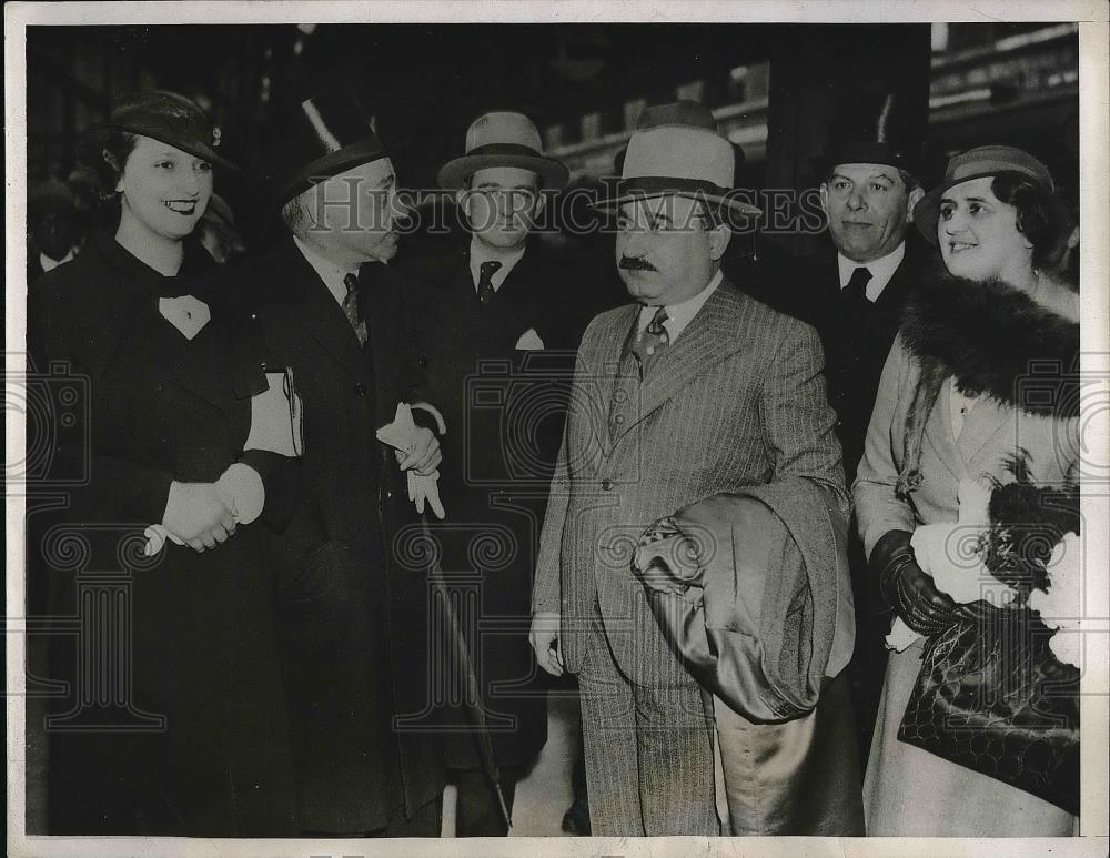 1933 Press Photo M. Yevtitch, Jugoslavian Minister in London - Historic Images