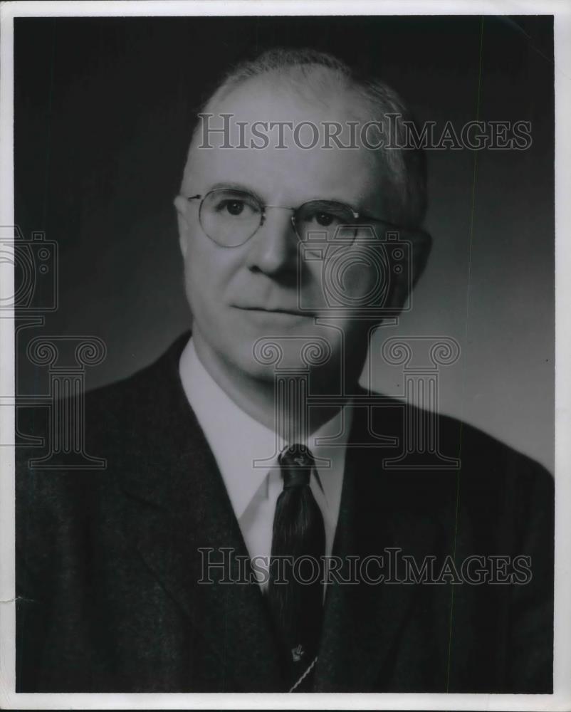 1962 Press Photo George R. Herzog Chairman Of Union Commerce Bank Board - Historic Images