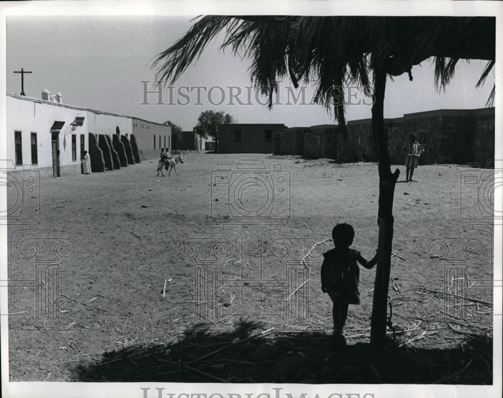 1969 Press Photo Village Dar El Sallam New Nubia Five Years Later - Historic Images