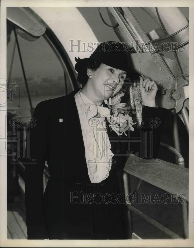 1938 Press Photo Houston, Tx. Mrs Mamie Todd - Historic Images