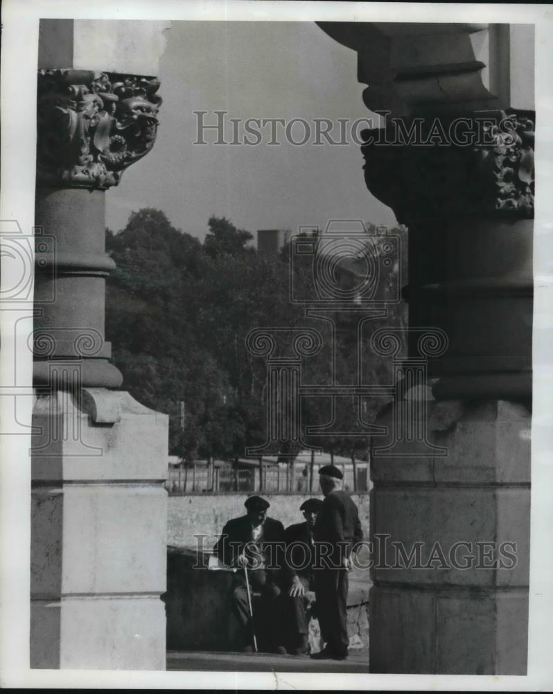 1968 Press Photo Scene from Hemingway&#39;s Spain: A Love Affair - Historic Images