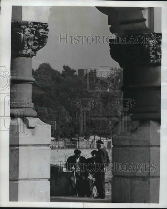 1968 Press Photo Scene from Hemingway's Spain: A Love Affair - Historic Images