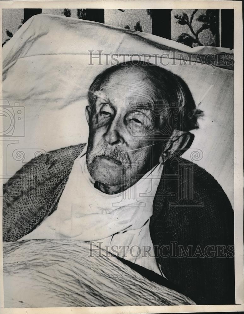 1939 Press Photo John Nelson Ringley at Age 106 in Portland - Historic Images