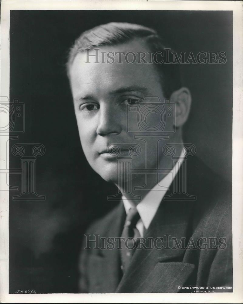 1946 Press Photo Chairman of the Board of General Electric Philip D. Reed - Historic Images