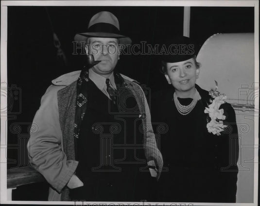 1938 Press Photo Mr & Mrs June Thornton - neb45450 - Historic Images