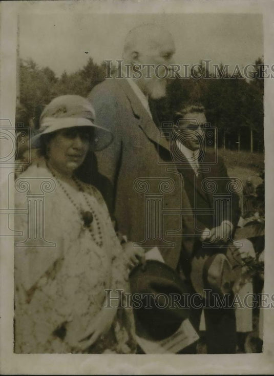 1933 Press Photo Prince Franz II of Liechstein & Princess EElsa of VZienna - Historic Images