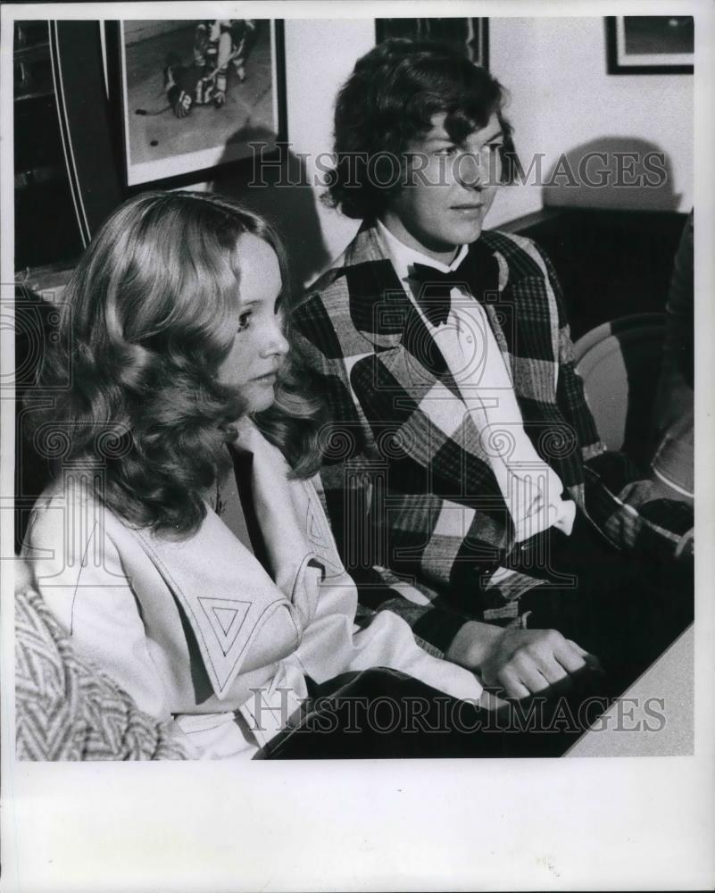 1974 Press Photo Terry &amp; Carey Holbrook,New Crusader in Cleveland, Ohio - Historic Images