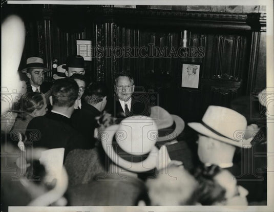 1933 Press Photo NYC, Soviet Commissar of Foreign Affairs, Maxim Litvinoff - Historic Images