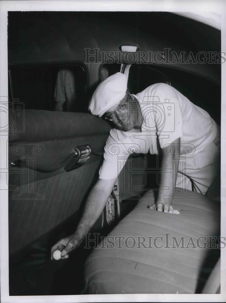 1952 Press Photo Miami Beach, Fla Skip Alexander at Intl 4 ball Golf Tourney - Historic Images