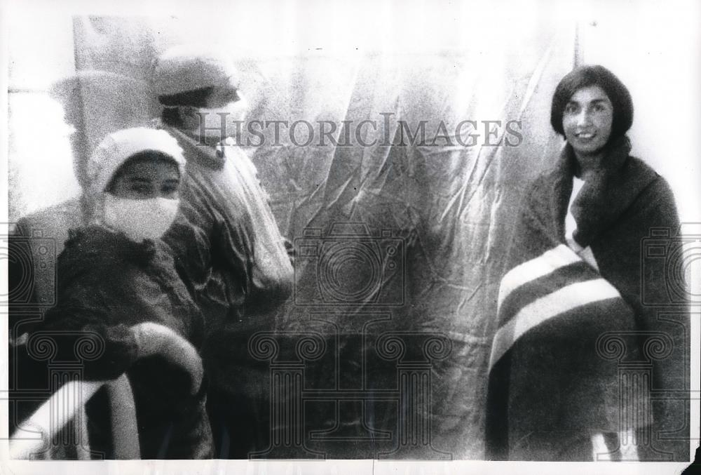 1968 Press Photo Heart Transplant Maria Flena Penaloza, Dr. Gustavo Ceron - Historic Images