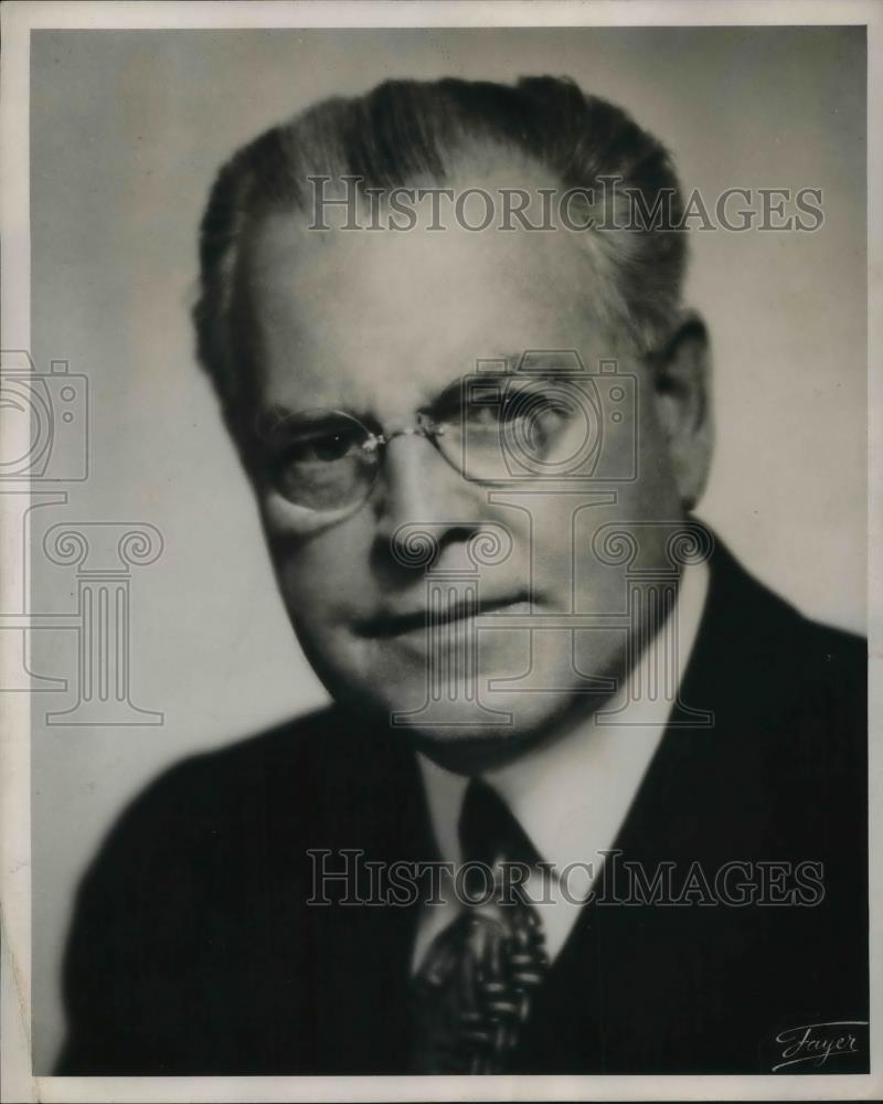 1947 Press Photo Vermont Senator Hon. Warren R. Austin - Historic Images