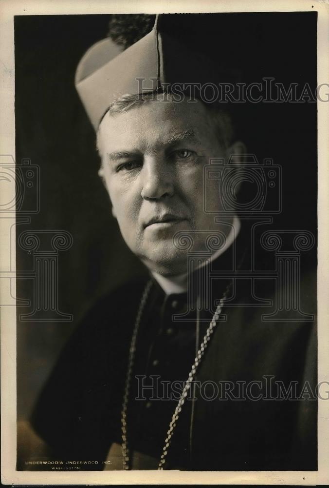 1925 Press Photo Bishop Hugh Boyle of Pittsburg Pennsylvania - Historic Images