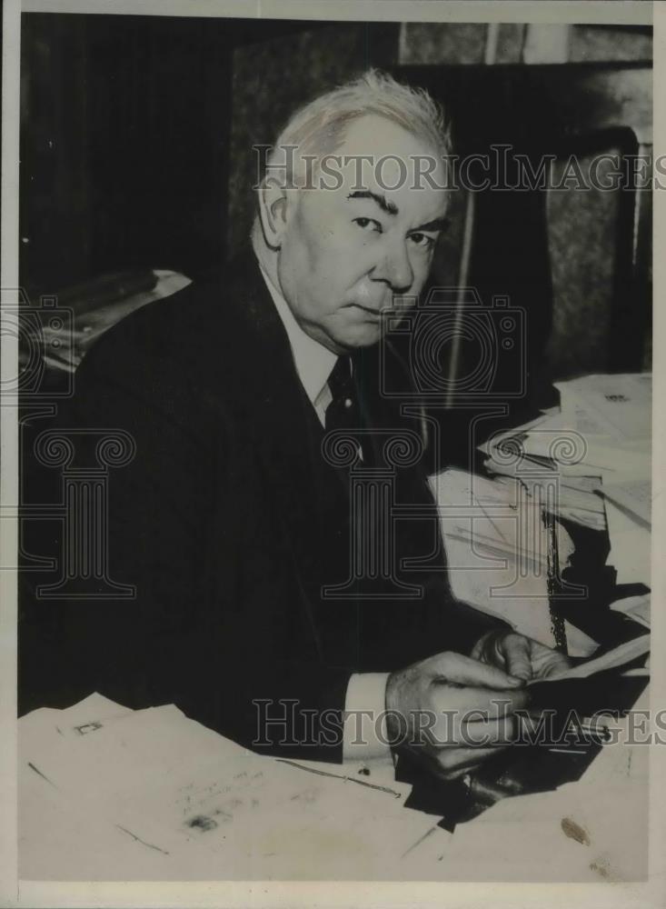 1936 Press Photo William Hirth Militant Head Of Mississippi Farmers Assoc - Historic Images