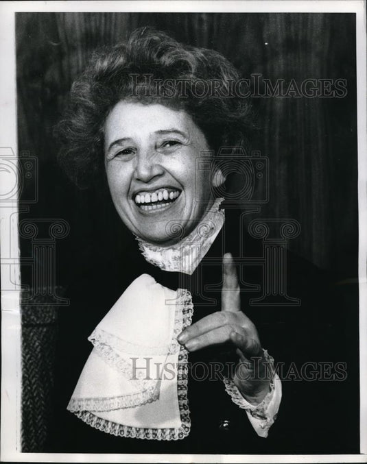 1969 Press Photo Susan Garth accused fraud for Biafren Babies case in New York - Historic Images