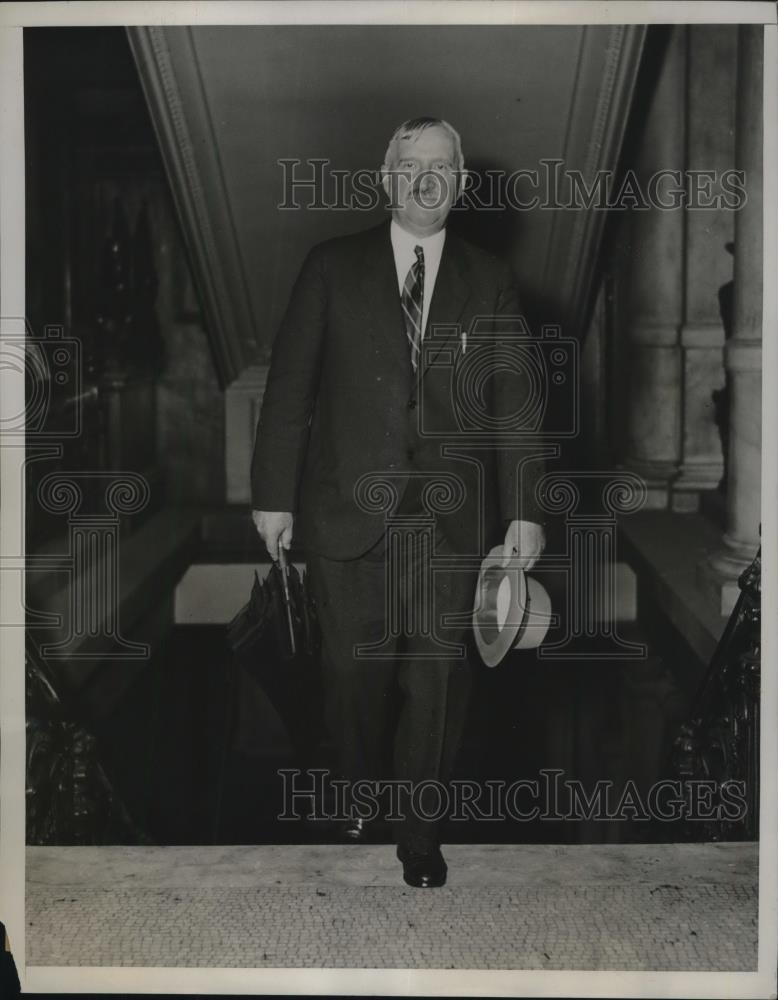 1933 Press Photo Judge George Taylor for trial of Isidor Kresel - Historic Images