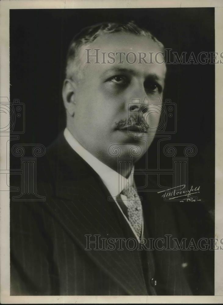 1930 Press Photo Dr. Octavio Mangabeira, Foreign Relations Minister of Brazil - Historic Images