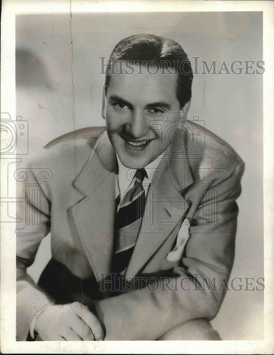 1939 Press Photo Musician Producer Everett Hoagland & His Orchestra - neb09556 - Historic Images
